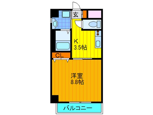 オ－ヴェスト・ヴィラの物件間取画像